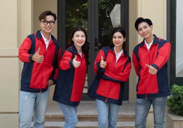 May áo gió đồng phục giá cả phải chăng với Handy Uni